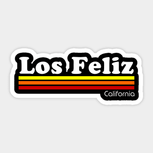 Los Feliz California Sticker